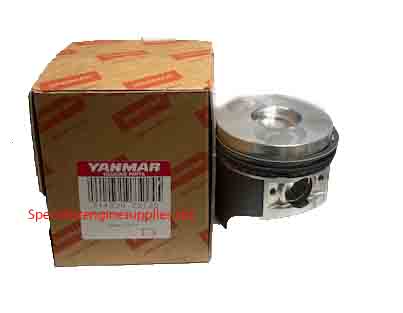 Genuine Yanmar Piston With Rings - 714299-22720, Fits L48 Engine | Made In Japan